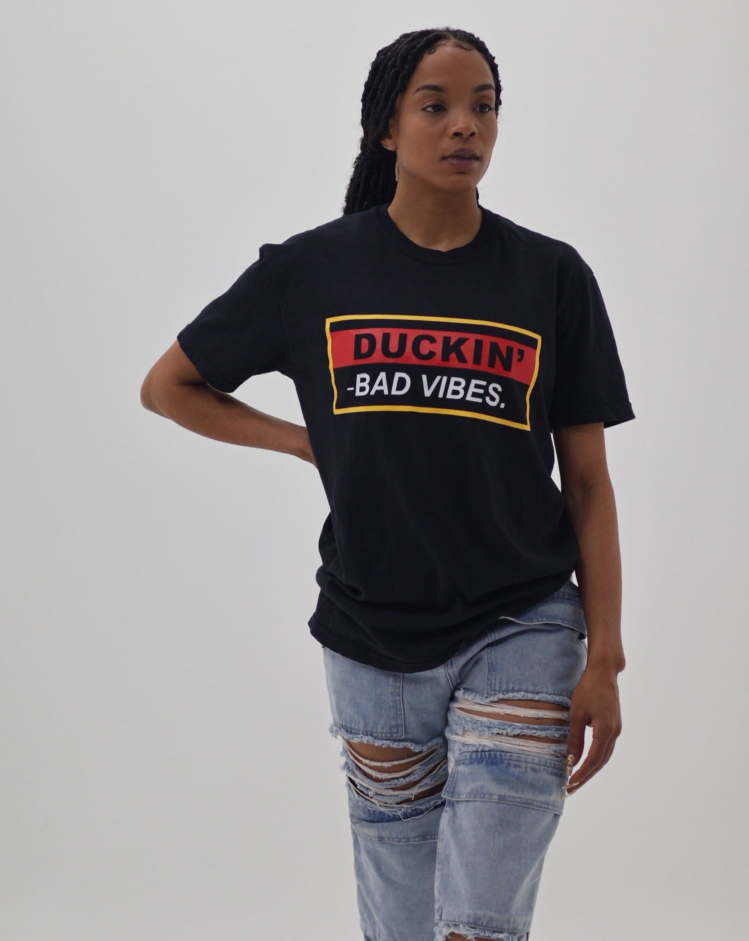 DUCKIN' BAD VIBES TEE (OG)