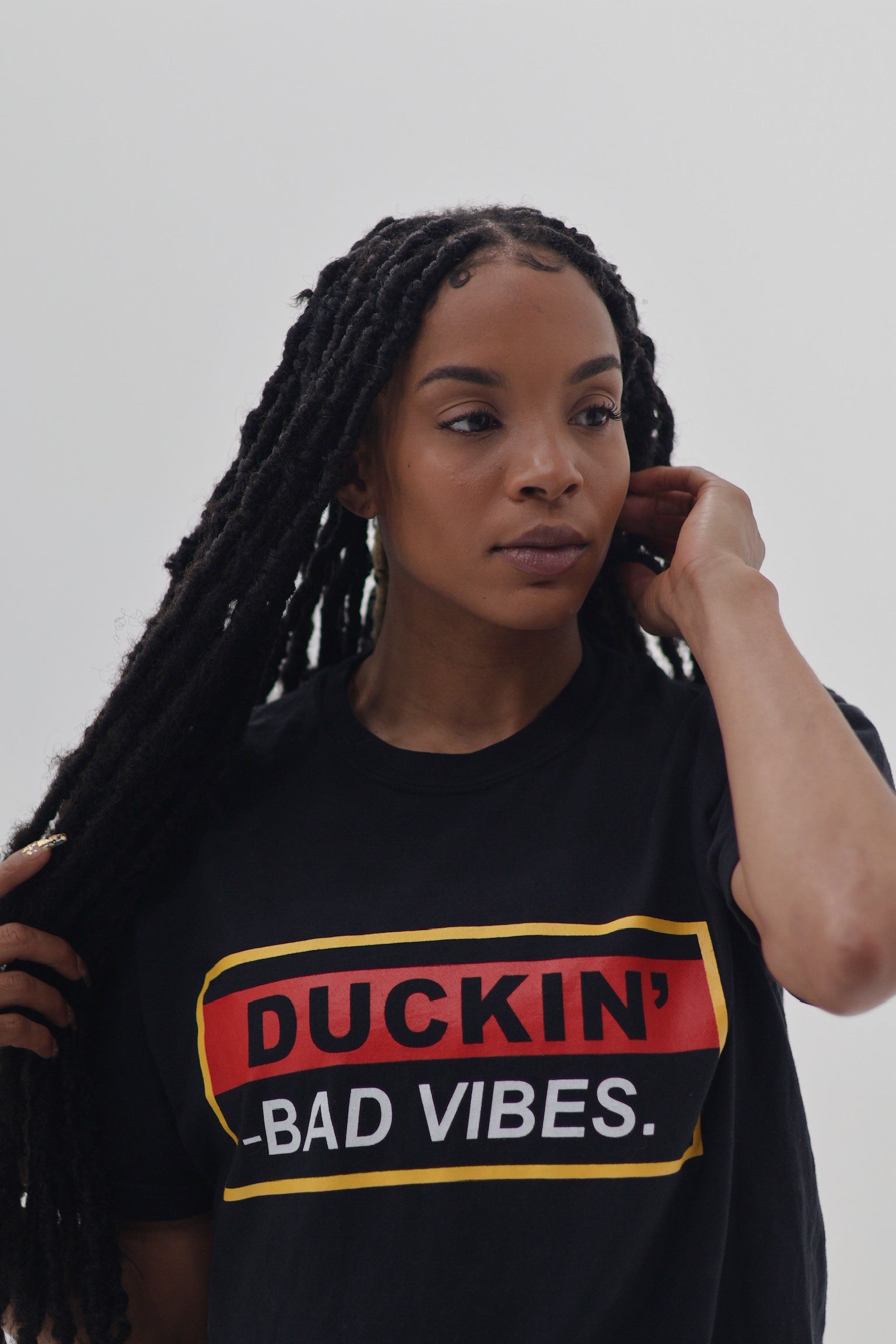 DUCKIN' BAD VIBES TEE (OG)