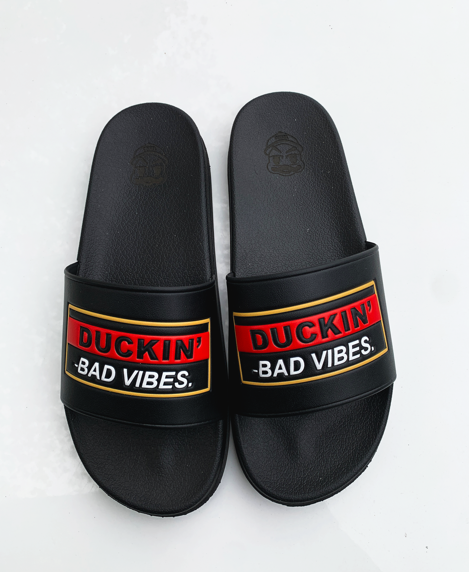 DUCKIN' BAD VIBES SLIDES