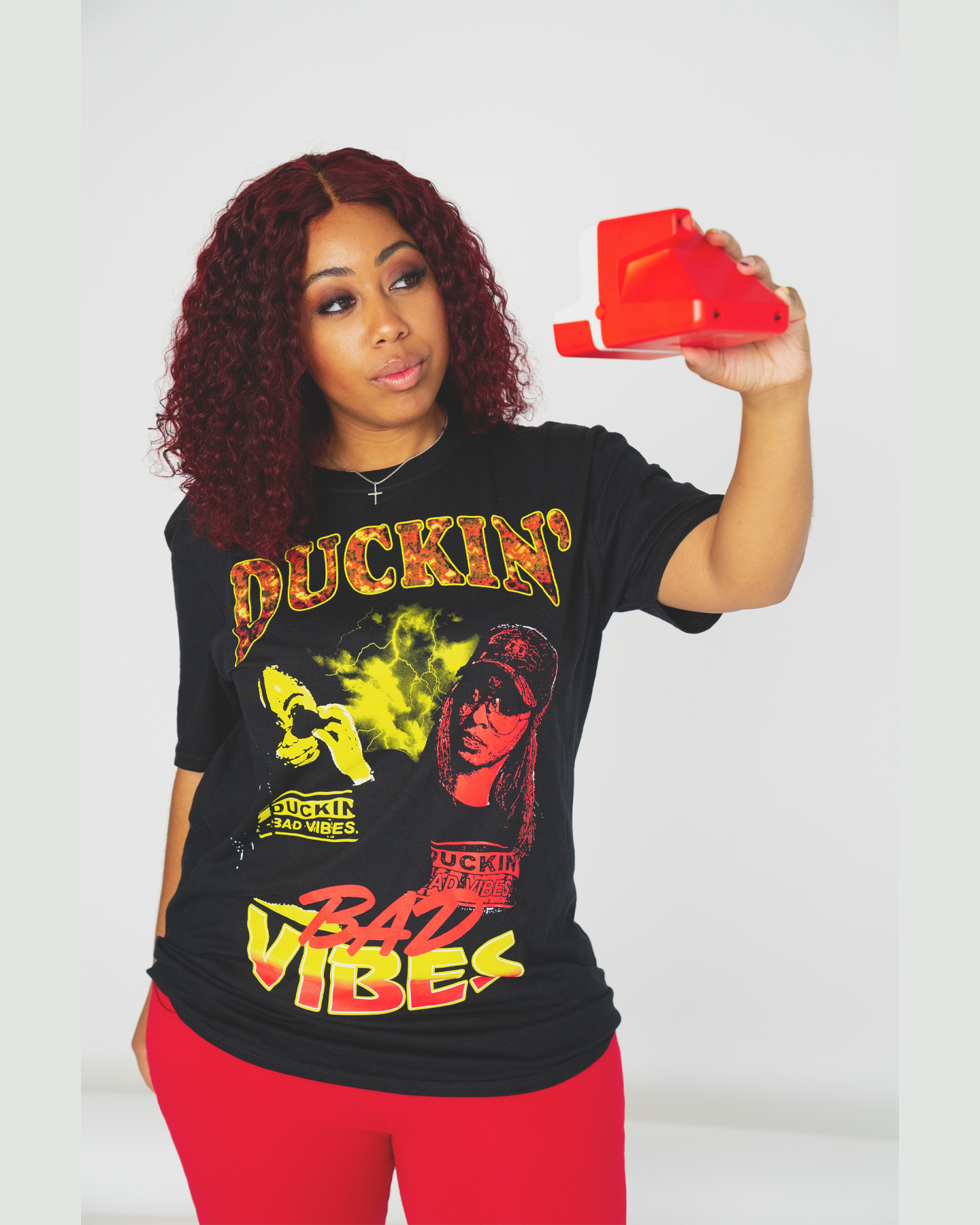TEES DUCKIN BAD VIBES